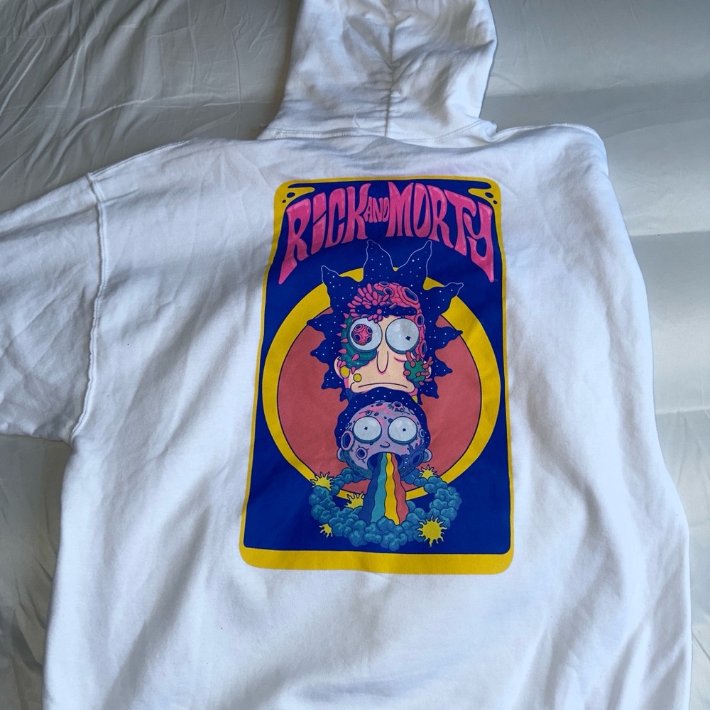 Rick and Morty Hoodie Size XL Brand New